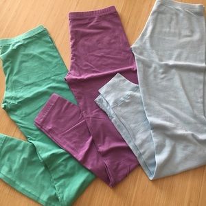 American Apparel legging bundle